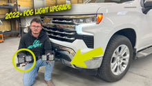 2022-2025 Chevrolet Silverado 1500 Fog Light Upgrade