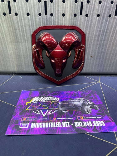 2009-2018 Ram Grille Emblem Colormatched