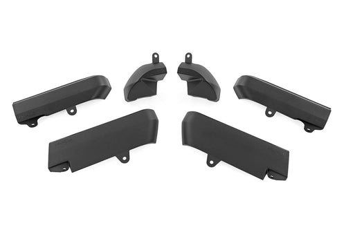 2020-2025 Chevy Silverado 2500/3500 HD Mud Flap Delete Kit 6 Piece Kit Front and rear